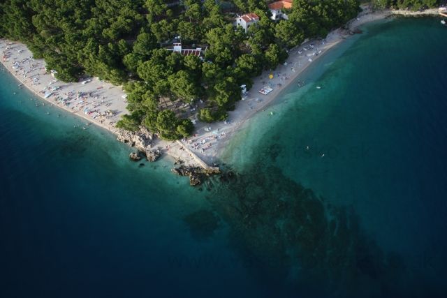 Punta Rata - Najkrajšie pláže v Chorvátsku